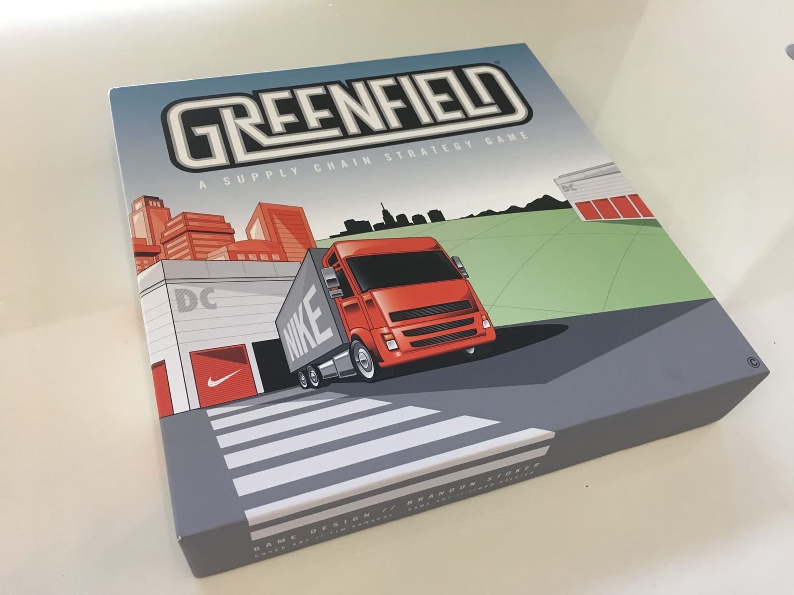 Greenfield: a Supply Chain Strategy Game